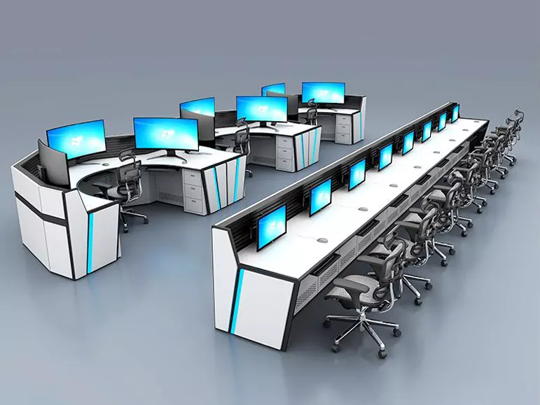 Конзола за наблюдение на командния център